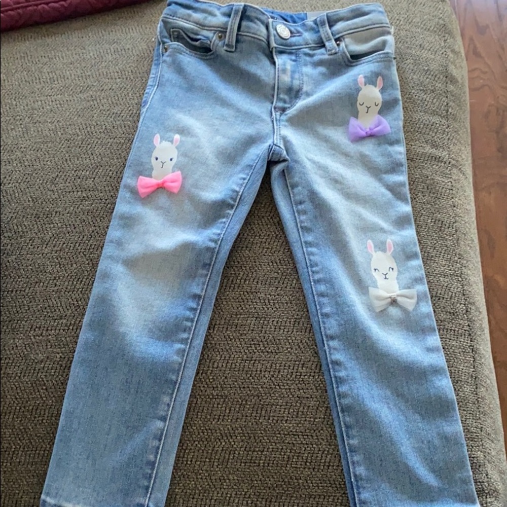 NEW Gap Skinny Fit Llama Jeans Size 3T